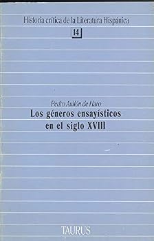 Paperback LOS GÉNEROS ENSAYÍSTICOS EN EL SIGLO XVIII. 14 (Spanish Edition) Book