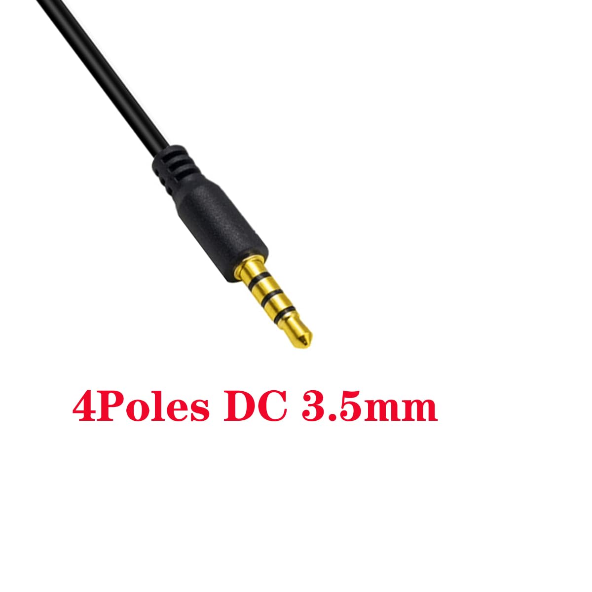 3,5 mm Kopfhörer-Y-Splitter-Audiokabel, 4-polig, 1 auf 6-Wege, 3,5 mm TRRS AUX-Stereo-Klinkenstecker, 1 Stecker auf 6 Buchsen, Adapterkabel für Kopfhörer, Headset, Laptop, Telefon (50 cm) (6