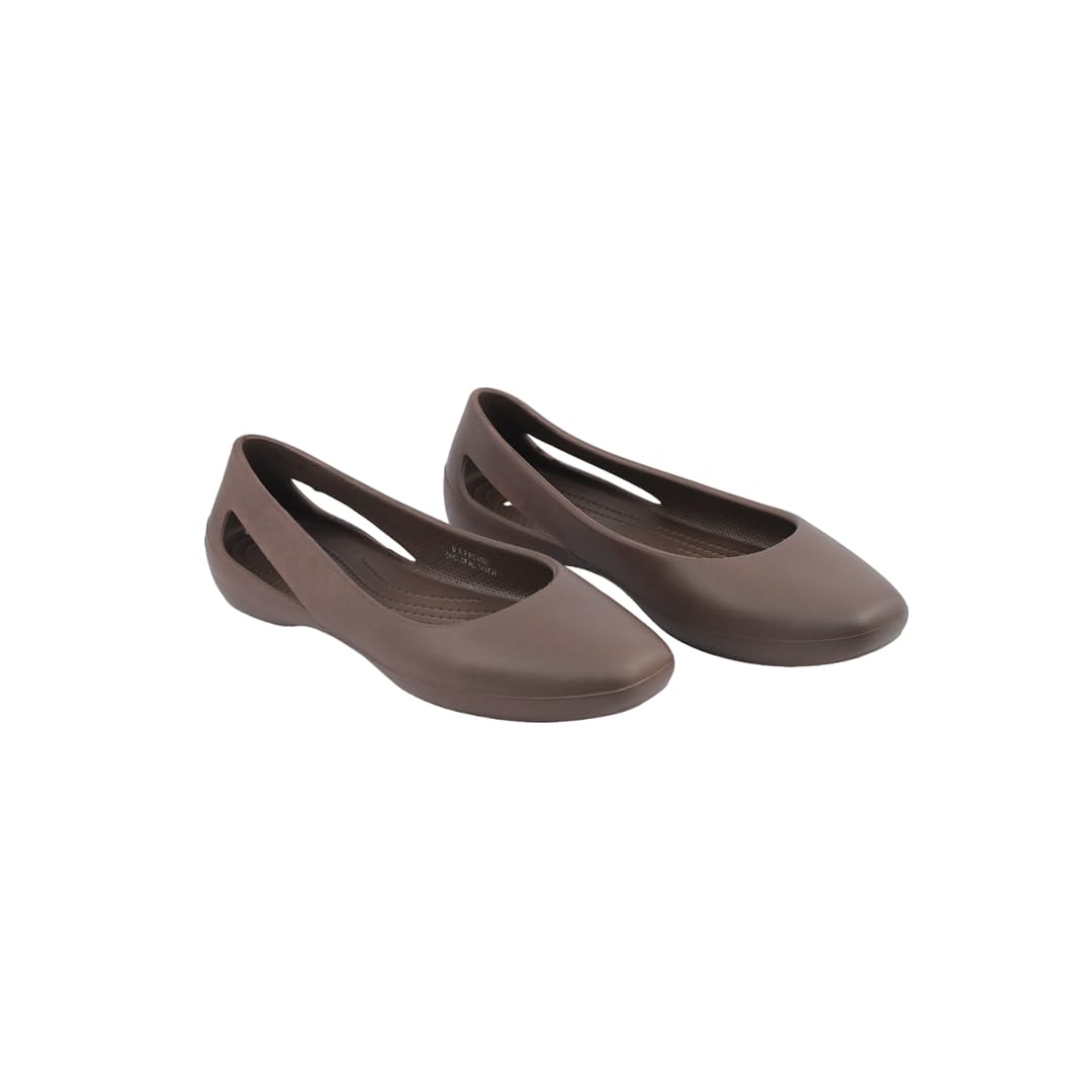 PROS Women Stylish Ballet Flats | Ladies Lightweight Ballerina Shoes for Casual Party and Formal Occasions | Comfortable Womens Sneaker Brown (B0D4VTK894) Amazon Price History, Amazon Price Tracker