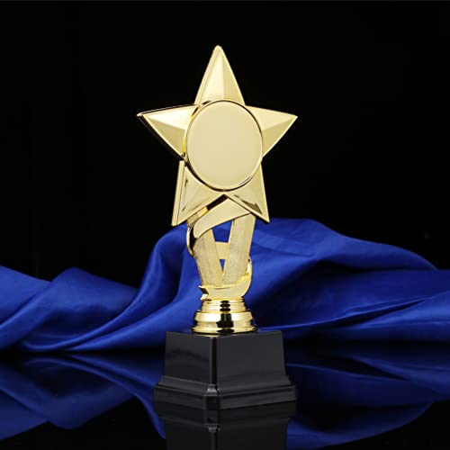 PRETYZOOM Troféus Gold Star Trophy Gold Award Trophy Award Cup Troféus Vencedores Taça Troféus de Fu