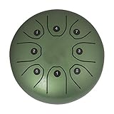 Hay tres soportes de plástico en la parte inferior del tambor de lengüeta de acero. El eficaz antideslizante es más propicio para tu juego.