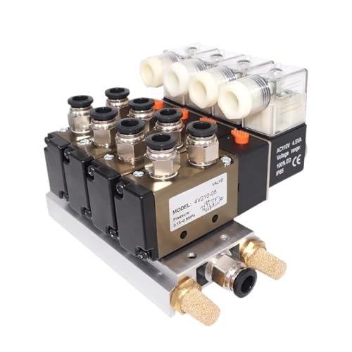 Électrovanne 4V310-10 AC110V pour automatisation industrielle 7 stations 10mm - 2