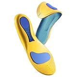 Correction de la posture: Une répartition uniforme de la pression sur la semelle favorise la stabilité et réduit les inconforts. Soutient la voûte plantaire, prévient la pronation et la sur-pronation, et diminue la tension sur les muscles et les articulations. Idéal pour les personnes avec des pieds plats, une voûte plantaire élevée ou des douleurs aux pieds