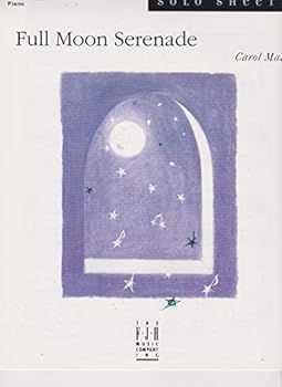 Full Moon Serenade by Carol Matz for Intermediate Piano Solo