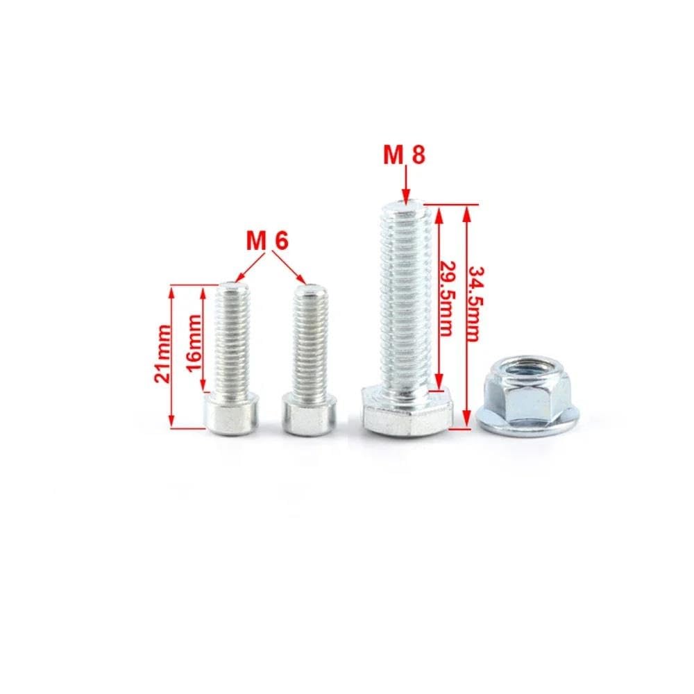 Pièces Moto Support Levage Guidon Pour Vélo Poche 7/8 Pouces 22mm Pince Conique Pour Vélo Motocross À 2 Temps 47/49cc(Argent)