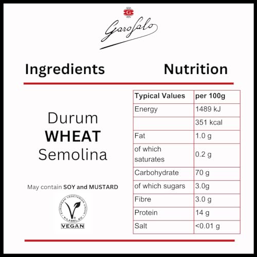 Garofalo Conchiglioni, Italian Dried Pasta Giant Shells, 500g (Pack of 1)