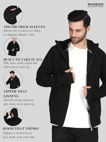 Image of RAXEDO Sun Protection Summer Jacket- Lightweight Suncoat for Men, Breathable Sunscreen Jacket for Men, UV-Resistant Sunscreen Jackets for Outdoor Activities & Travel
