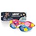 Lewot®️ Taucherbrille Kinder [3-12 Jahre] - Erhöhte Silikon Qualität - Schwimmbrille Kinder inkl. Hardcase & Tasche - Chlorbrille mit Antifog & UV-Schutz - Badebrille für Jungen & Mädchen