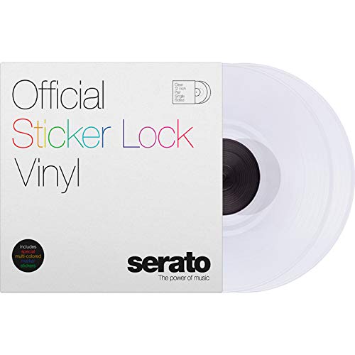 DJ機材 serato OFFICIAL CONTROL VINYL Amazon.com: Serato Control Vinyl Black, 12