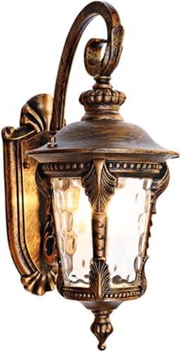 Lampe de jardin étanche et antirouille pour façade extérieure de villa