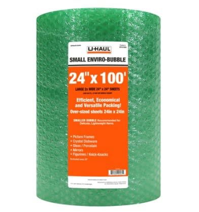 U-Haul Enviro-Bubble Bulk Roll, 100 ft x 24 in