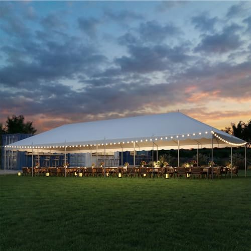EROMMY 20x50FT Pole Party Tent, Heavy Duty Outdoor Canopy...