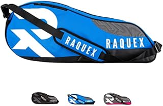 Raquex 6 Racket Bag  Pokrowiec na rakiety do tenisa, squasha i badmintona. Mieści maksymalnie 6 rakiet, akcesoria i tenisówki