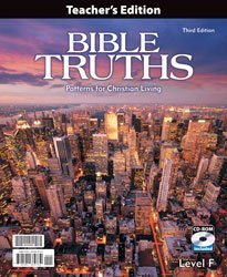 Paperback Bible Truths F Teacher's Edition with CD 3rd Edition Book
