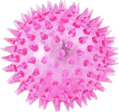 D&C Paws Led Whistle Squeaky Squeaker Sound Ball Puppy Dog Cat Pet Chew Playing Rubber Ball Toy (Pack of 1) (B08NDJJB4L) Amazon Price History, Amazon Price Tracker