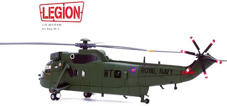 Panzerkampf Legion 14008LB Sea King HC-4 Helicopter Royal Navy WT 2011 1/72 Diecast Model New in Stock