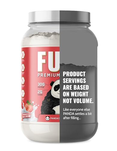 Image of Underground Bio Labs Panda Fuel Protein, 2.5 lb, Strawberries & Cream