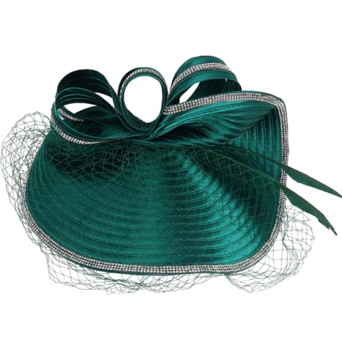 Chapeau bibi fascinateur léger : résolvez le dilemme de la coiffure de mariage