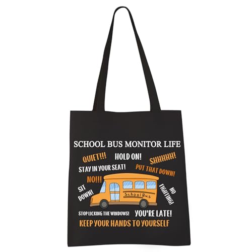 Bolsa Tote VAMSII School Bus Monitor miniatura 1