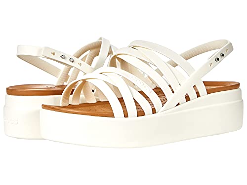 Image of Crocs Women's Brooklyn Strappy Low Wedges