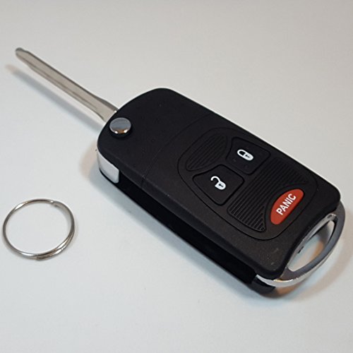 Flip Clave modificado caso Shell para Dodge Durango 2004 – 2013 mando Key 3 Botones 1 A por ri-key seguridad