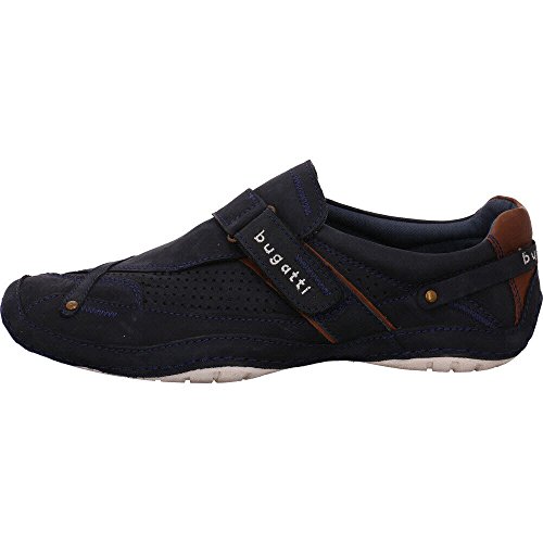 Image of Bugatti Mens Men Dark Blue Casual Shoes Sneakers
