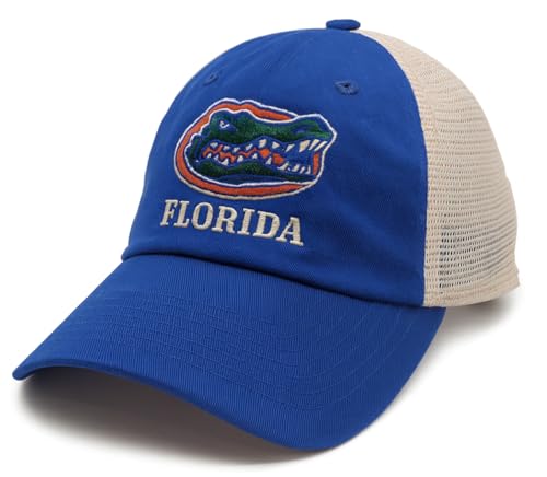 Gorra Trucker Malla Azul/Khaki Ajustable miniatura 1