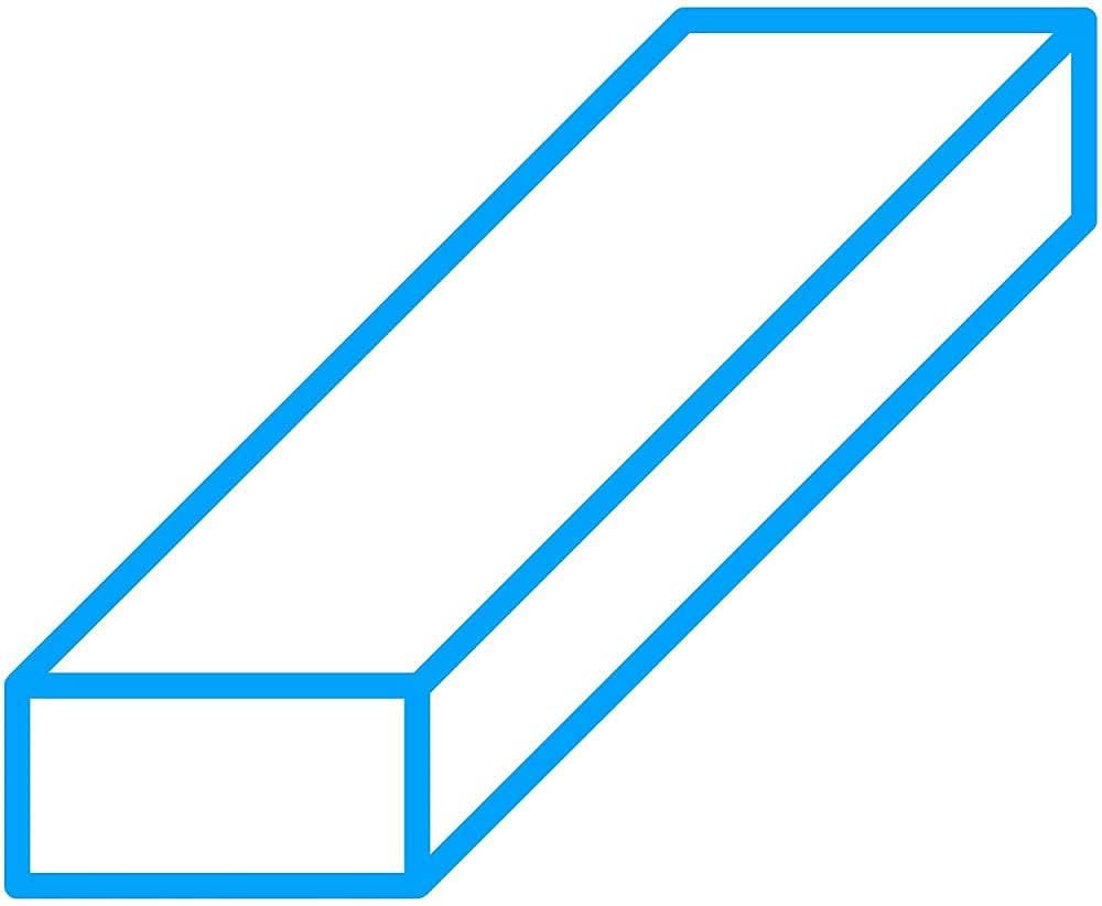 Aluminium flaches Profil, Flache Aluminiumstreifen, 1 m lang, 50 * 3 mm*1 m