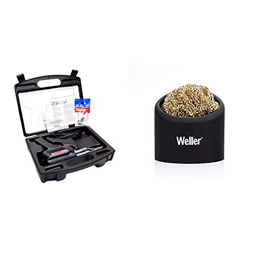 Weller D550PK 260-Watt/200W Soldering Gun Kit with Brass Sponge Tip Cleaner