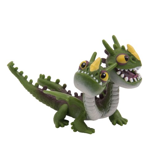 Dreamworks Dragons Defenders of Berk Mini Dragons Zippleback Belch & Barf Green