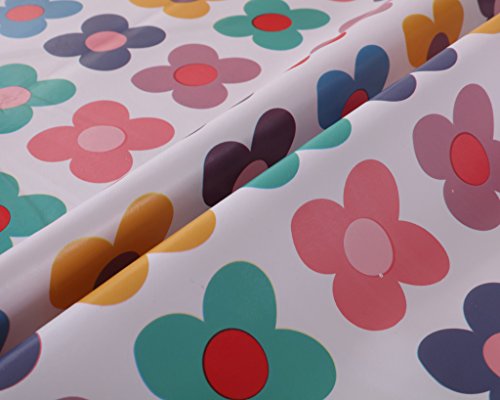 Vinylla - Tovaglia in PVC, tema: floreale, facile