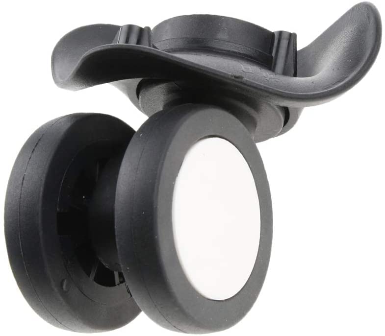 Spinner Caster,Swivel Wheels Replacement,2 Pieces A08# Suitcase Luggage Wheels Replacement Swivel Mute Casters for Trolley Black - Easy Installation3