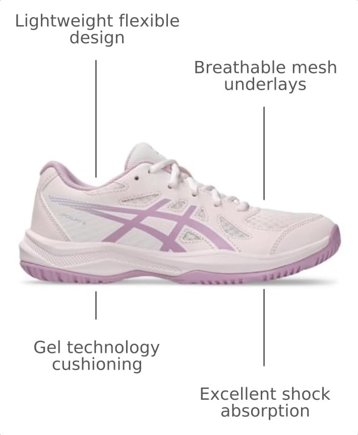 Image of ASICS Kid's Upcourt 6 Grade School Volleyball Shoes