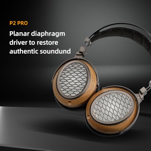 SIVGA P2 PRO Planar Magnetic Driver Hi-Fi Wooden Headphone
