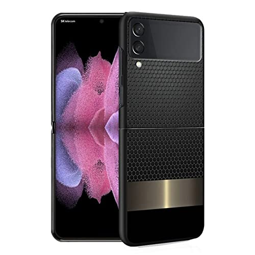 Coque carbone anti-rayures pour Samsung Galaxy Z Flip 4 5G protégeant la charnière