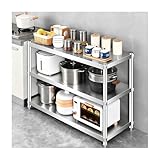 Mini-Küchenregal, 70 cm, Ständer für Küche, Arbeitsplatte, Sto Nizer, ideal für Restaurants, Gasgeschäfte und Häuser (50 x 55 cm)