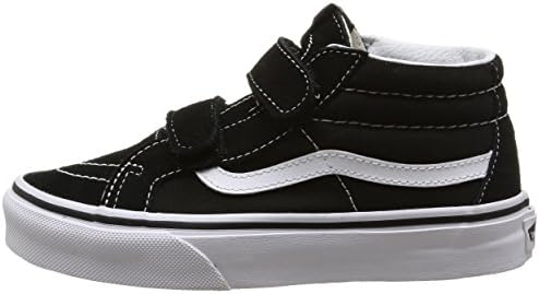 Vans Kids Sk8-Mid Reissue V Skate Shoe Black/True White 11.5 | Image 6