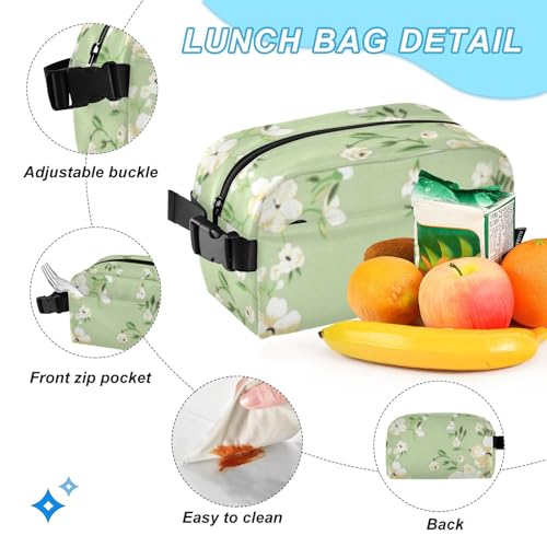 Sac à dos d'école pour adolescentes filles avec boîte à déjeuner - 5