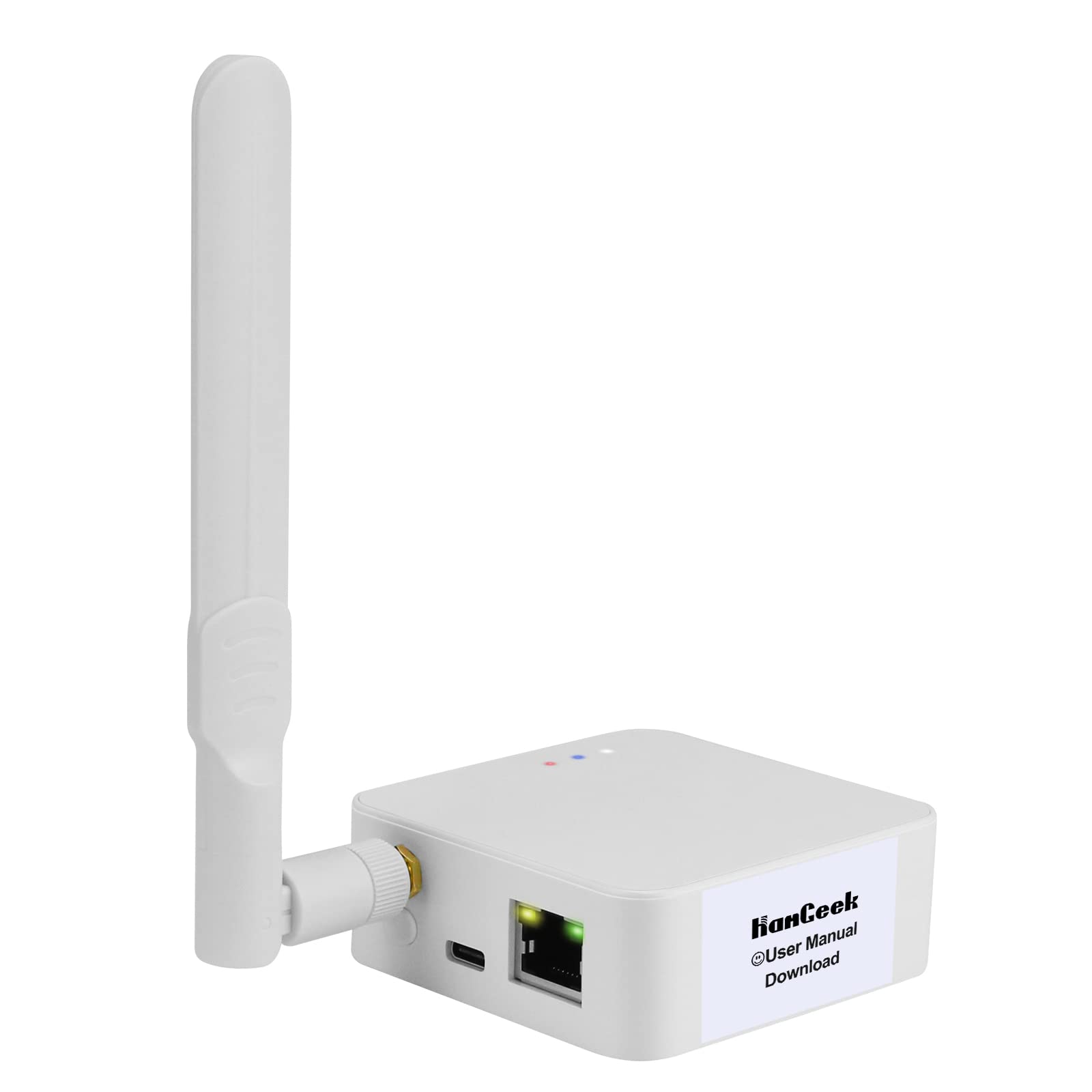 Zigbee Plus POE Universal Coordinator ZigBee Gateway Adapter mit USB-Kabel Weiß