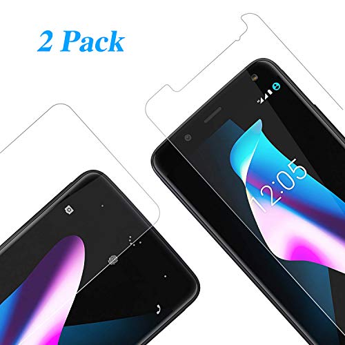 Vkaiy [2 Unidades Protector De Pantalla para BQ Aquaris V, Ultra Cristal Vidrio Templado 9H Dureza 3D Touch Compatible para BQ Aquaris V