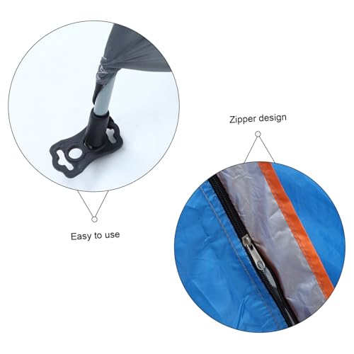 Carpa Familiar Pop Up de Camping con Suelo Azul miniatura 3