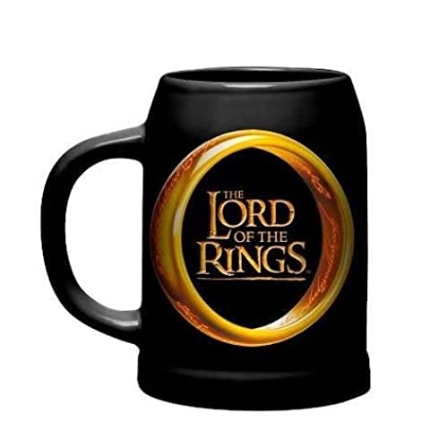 Der Herr der Ringe El Señor de los Anillos El Anillo Único Jarra de Cerveza multicolor, cerámica,
