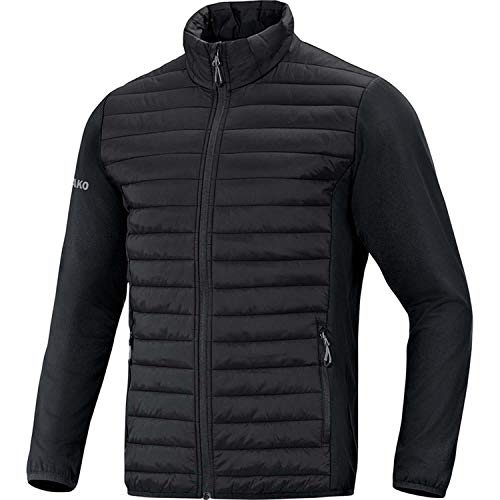 JAKO Herren Hybridjacke Premium, Schwarz, XXL