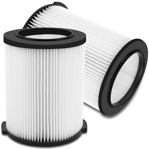 SwellV VF4000 Replacement Filter, Compatible with Standard Wet/Dry Vac Filter Vf4000, Vacs Wet Dry 5-20, 6-9 Gal Husky Vacuum,Replacement Vf4000 Filter(VF4000-2P)