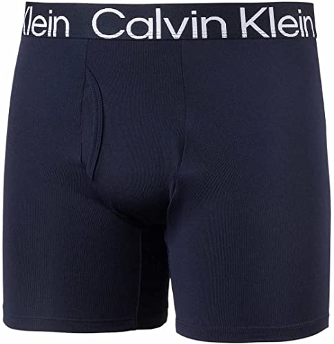 Calvin Klein Mens 3 Pack Micro Rib Boxer Brief (as1, alpha, l, regular, regular, Shoreline/Light Blue/Grey, Large)2
