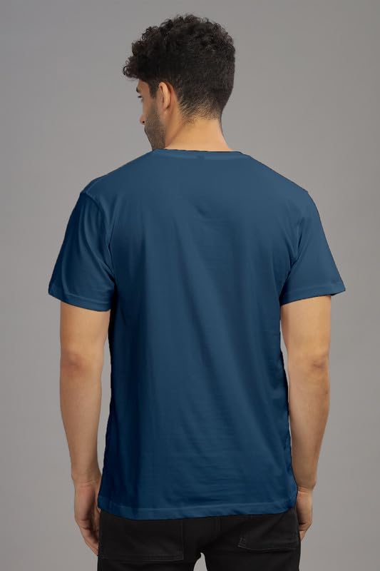Image of XENOVAURBAN Men's Graphic Printed RN-Penguin Round Neck Regular and Plus Size Cotton T-Shirt