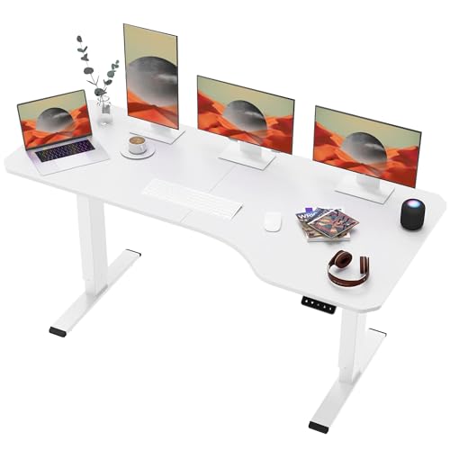 Sanodesk Qs 160 X 75 Cm Escritorio Elevable Eléctrico Con Tablero Escritorio Regulable En Altura Eléctrico Telescópico Bidireccional Con Control De Memoria Y Tecnología Anticolisión Blanco Sanodesk Qs 160 X 75 Cm Escritorio Elevable Eléctrico Con Tablero Escritorio Regulable En Altura Eléctrico Telescópico Bidireccional Con Control De Memoria Y Tecnología Anticolisión Blanco