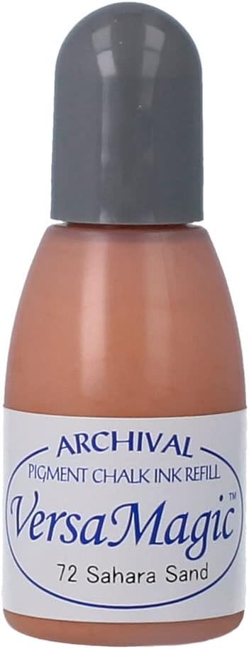 Tsukineko 20 cc VersaMagic Chalk-Finish Inker, Sahara Sand