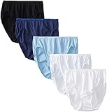 Vanity Fair Women's True Comfort Five-pack Hi-Cut Brief Panties 13331