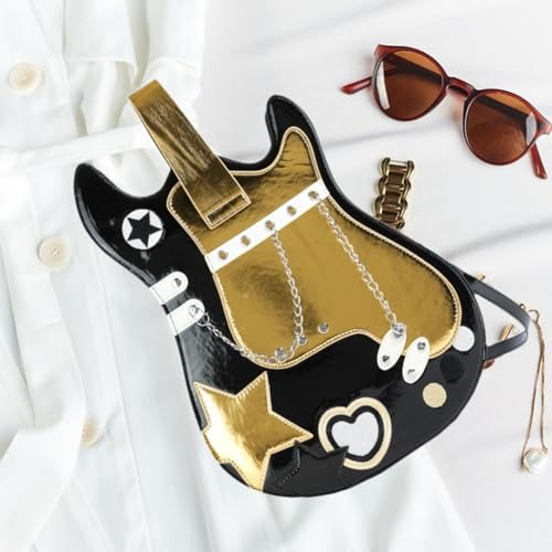 Sac à dos en forme de guitare grand format pour ne plus manquer d'espace